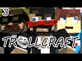 Minecraft: TrollCraft Ep. 3 - INTO THE VOLCANO