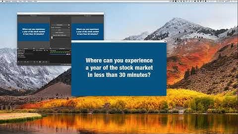 OBS-ZOOM for Teaching: OBS-NDI-ZOOM Software Start up Sequence and Settings on a Mac