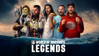 World of Warships Legends Creatorverse Lunch Trailer