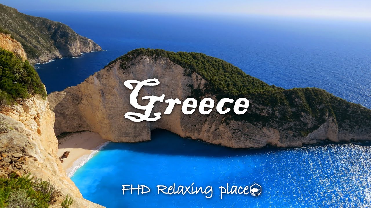 Greece - Soothing Music along with Beautiful Relaxing Nature Videos (FHD)