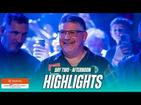SEEDS SCATTERED IN ROUND TWO! Day Two Afternoon Highlights - 2026 Czech Darts Open