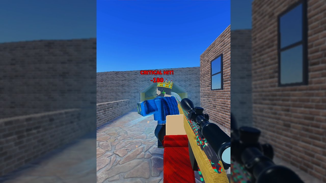 I never miss in Roblox Arsenal