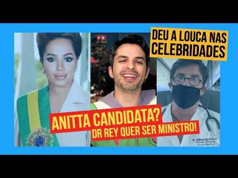 ANITTA CANDIDATA? DR REY QUER SER MINISTRO DA SAÚDE! Diário Semanal Pop