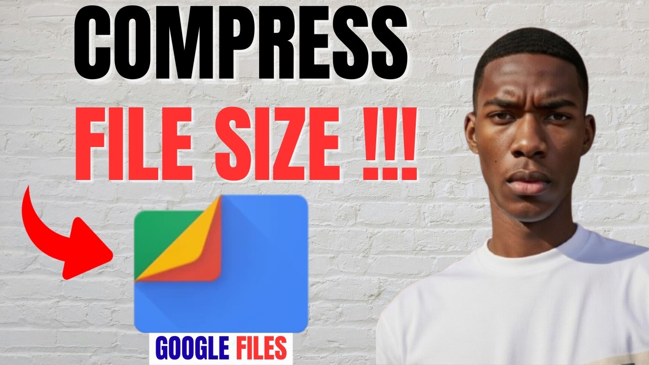 How to Compress Files Using Google Files App (Reduce File Size) - YouTube