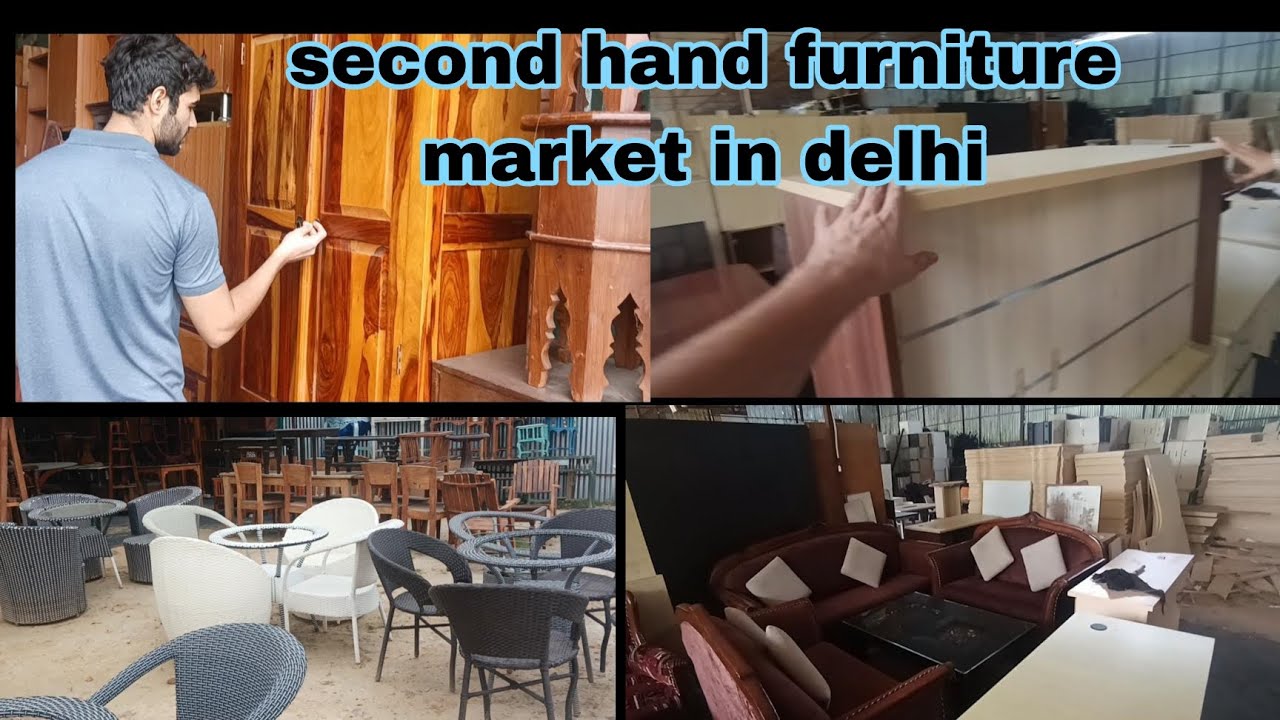 second hand furniture market in delhi/old furniture market/ vlog17/