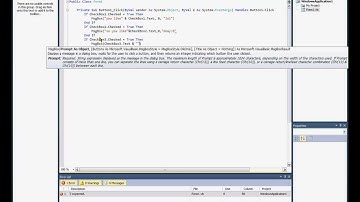 visual basic 2010 - checkbox tutorial -easy