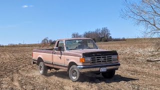 1987 Ford F-150 Log Skidding