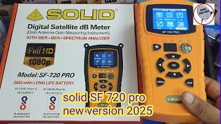 Celebrity Solid SF 720 pro digital satellite db meter | digital satellite finder| @GuruFreeDish Wealth