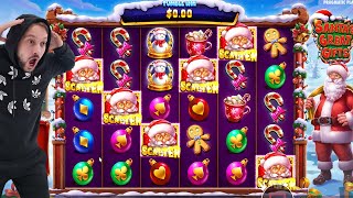 Santa’s Great Gifts Brand New Slot Bonus Buy - 6 Scatters 20 Free Spins Big Casino Wins Slot Online screenshot 2