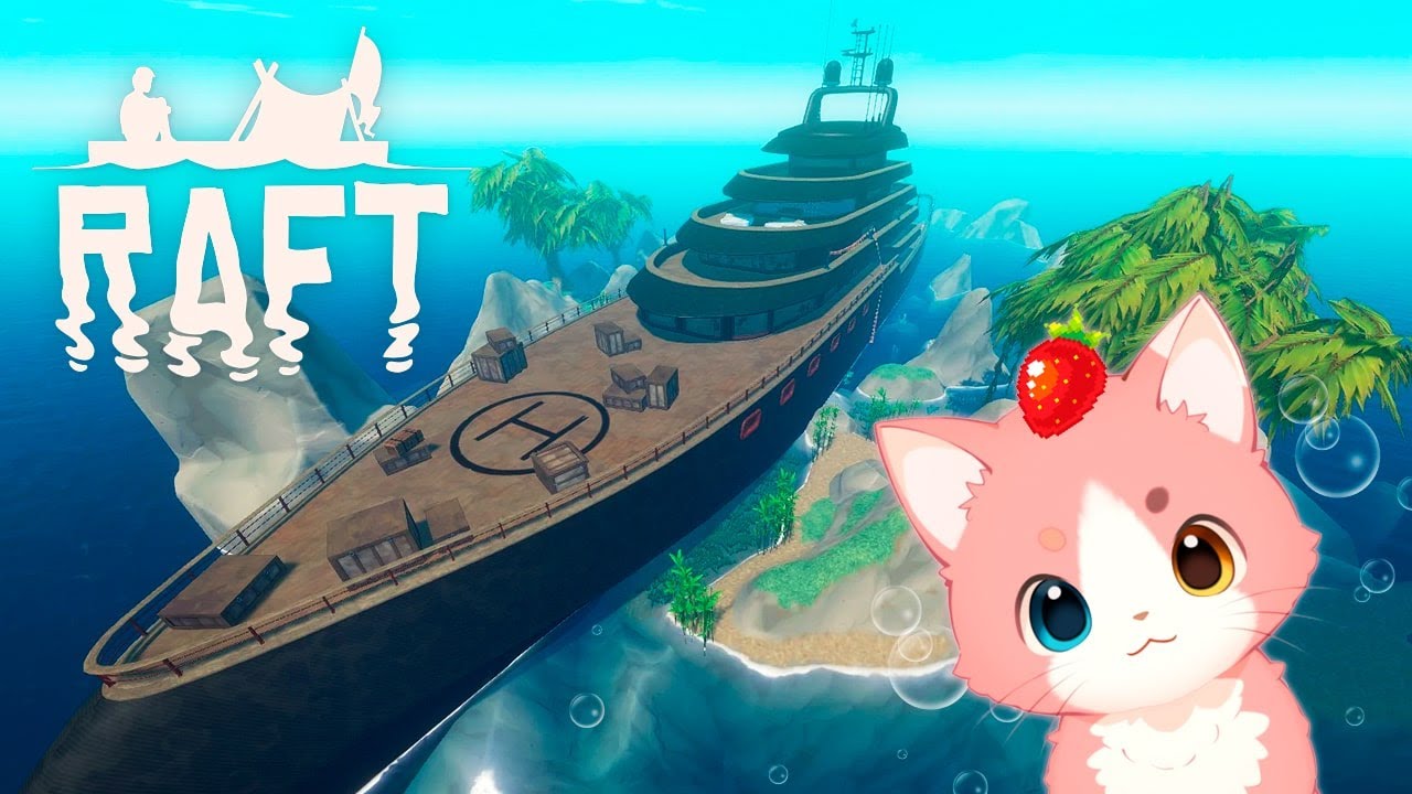 Chill Raft 【🍓 GAME】Đầu tuần Kaiya đi biển chill | Raft#2 - YouTube