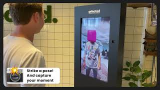 The arfected booth - AR Mirror with filters