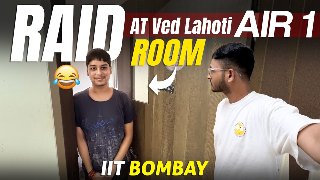 Raid at AIR 01 IIT Bombay😳 