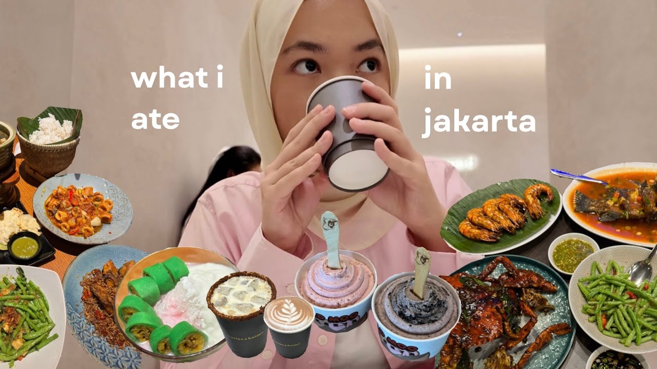 Everything I Ate in JAKARTA! 🇮🇩✨