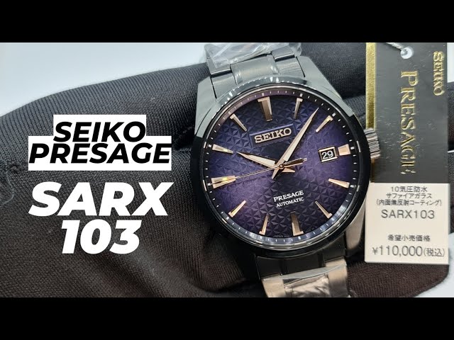 4K] Seiko Presage Automatic 'Akebono' Sharp Edged Series LE 2000 Pcs  SARX103 SPB363 - YouTube