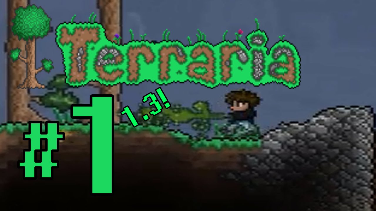 Terraria 1.3 Playthrough #1 - Expert Mode - YouTube