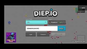 I play diep io #games#diepio