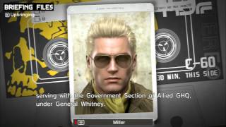 Peace Walker Briefing Files - Kazuhira Miller (No Menus)