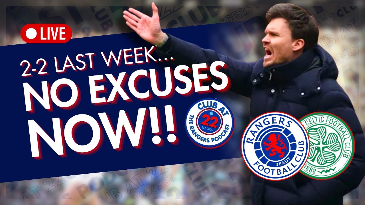 Old Firm Cup Preview | Time to Put Last Week Right | LIVE at 8pm