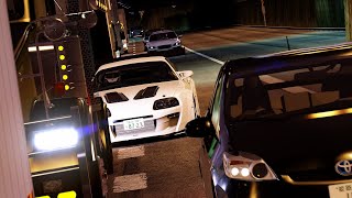 Toyota Supra MK3 || 700HP + SINGLE TURBO || Cutting Up TRAFFIC in VR [4K] - Assetto Corsa screenshot 2