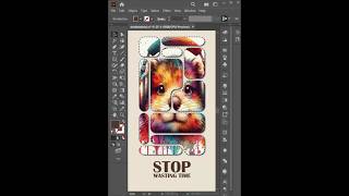 How to make a Bento Grid in Illustrator | Instant Layout Hack #short #tutorial