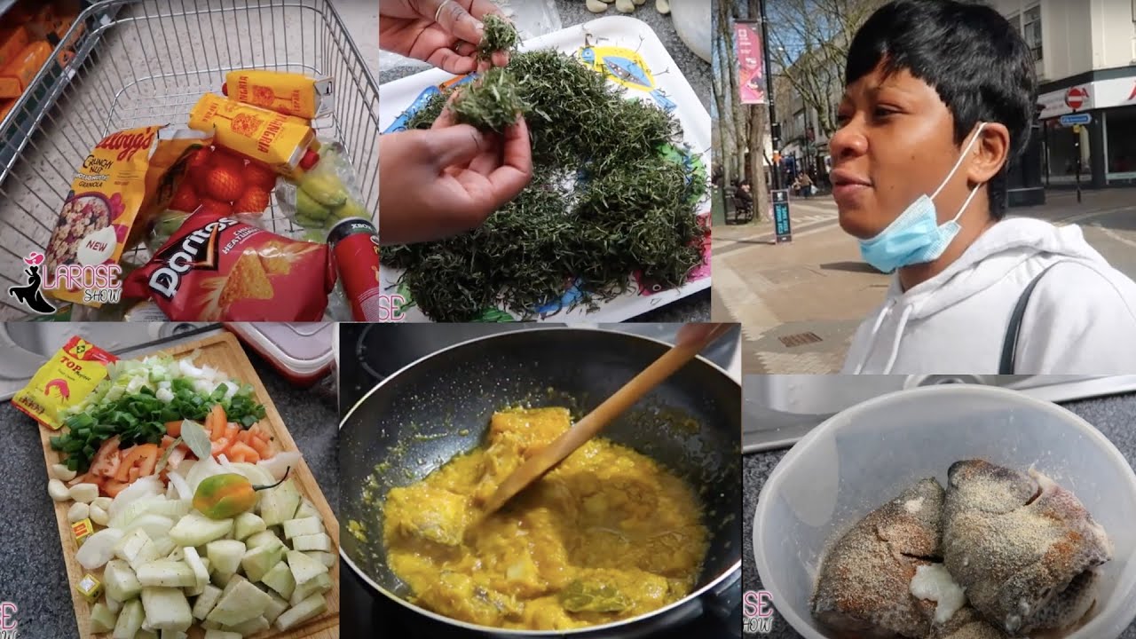 Vlog: Passez un journée avec nous en mode shopping | Recette fumbwa, tilapia et makayabu