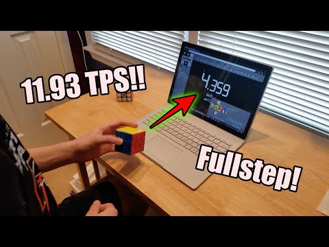 3x3 Rubik's Cube Solved in 4.359 Seconds!!!