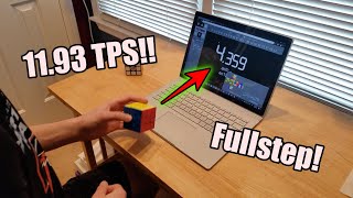 3x3 Rubik&#39;s Cube Solved in 4.359 Seconds!!!