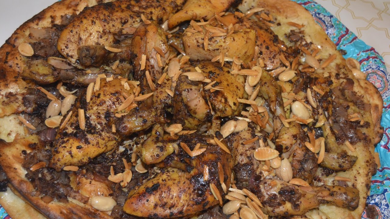 مسخن الدجاج الفلسطيني بطريقة ولا اطيب لا تفوتكم😋