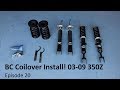 How to install BC Coils on a 350z EP20 Z33 Drift Car
