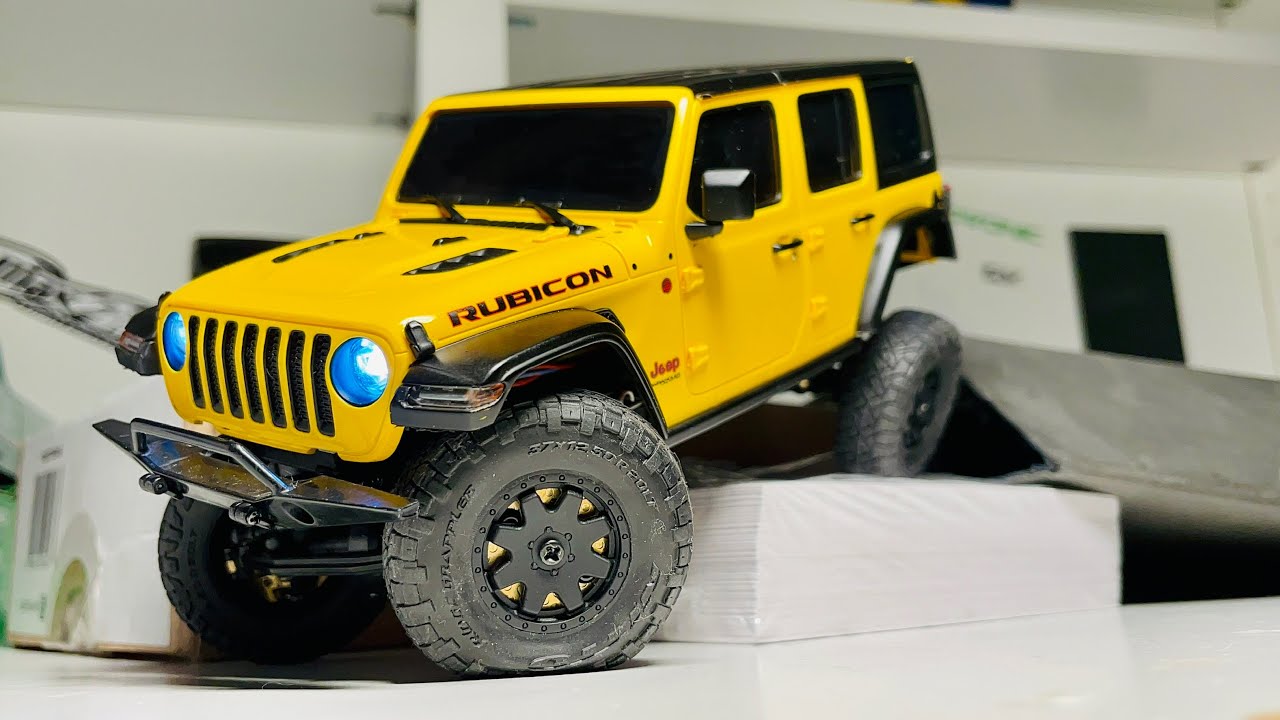 Kyosho Mini Z Jeep 4x4! Hellayella First drive!