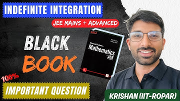 🧠Indefinite Integration PYQs from Black Book | JEE Mains + Advanced | #jee #jeemains #jeeadvanced