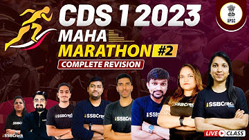 CDS 1 2023 | Maha Marathon | Complete Revision | Most Expected Questions | Fully Solved | Part 2