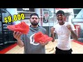 QIAS VS FLIGHT 1v1 FOR $9,000 YEEZY RED OCTOBERS! (Epic Basketball Match Up)