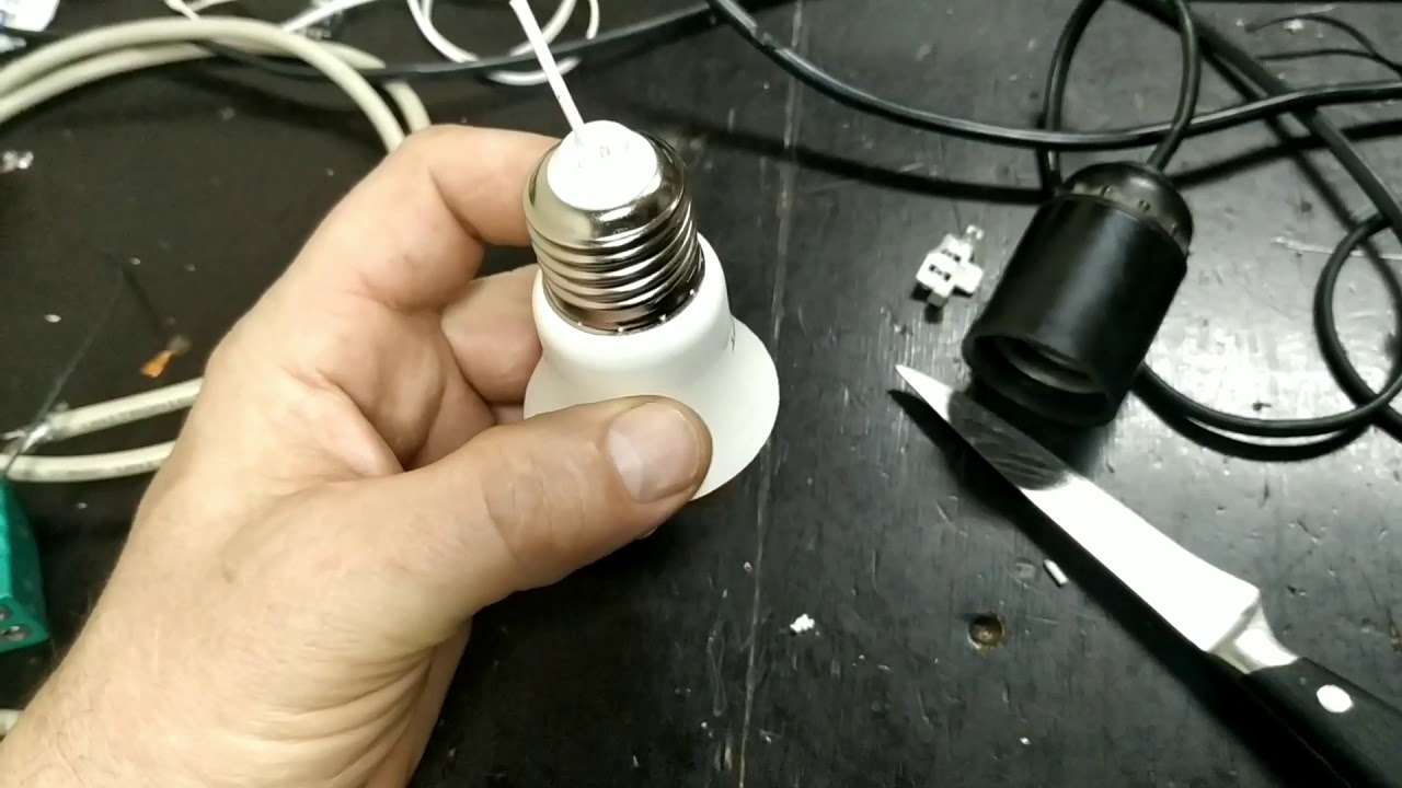 Тройник вместо лампочки - YouTube