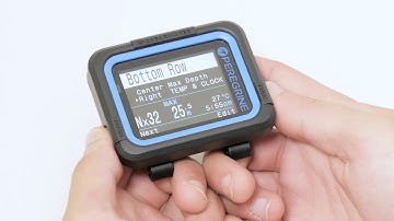 Shearwater Peregrine Personalize your Settings