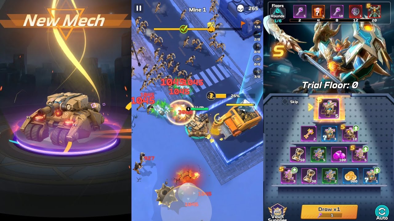 New Doomsday Tank Mech Assemble: Zombie Swarm - Part 9 Gameplay Android