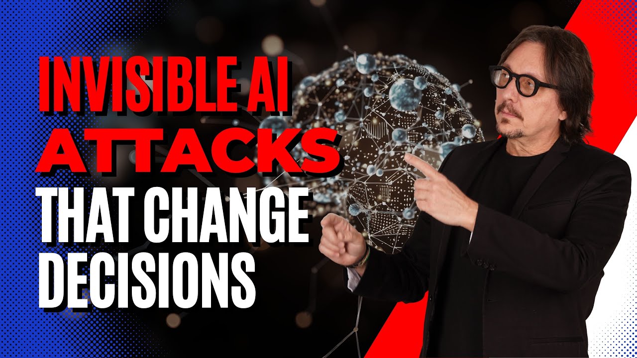 169 - Invisible AI attacks that change decisions - YouTube