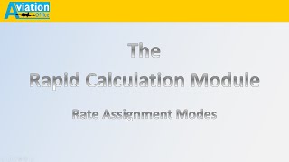 RCM - Rate Assignment Modes screenshot 1