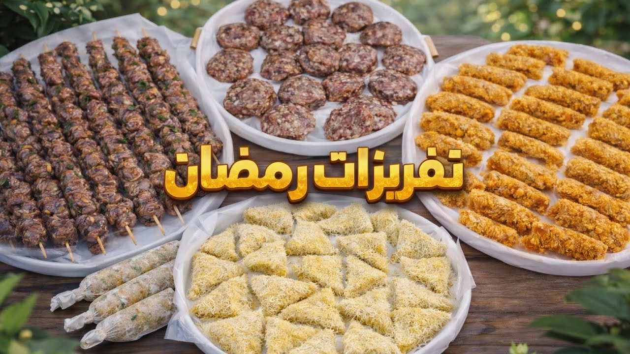 تفريزات رمضان 2026🌙الجزء الثاني لمفرزنات شهر رمضان مع أم لقمان