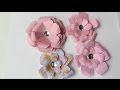 Making Paper Flowers &amp; Folding Tutorial With a Little Bling