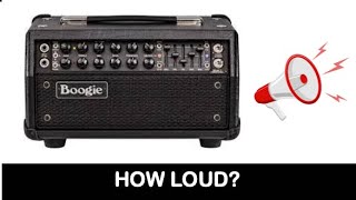 Mesa Boogie Mark Five 25 - How Loud?