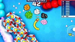 SNAKE IO🐍 GIANT SNAKE IO vS 💀 MONSTER ZOINK ONI EPIC SNAKE IO 🐍 BEST / FUNNY GAMEPLAY ! screenshot 3