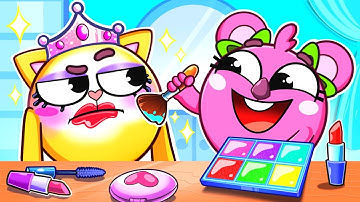Princess Beauty Makeup Song 💄😍 | Funny Kids Songs 😻🐨🐰🦁 And Nursery Rhymes by Baby Zoo