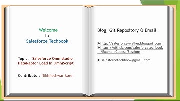Omnistudio (Part-12) (DataRaptor Load in an OmniScript)