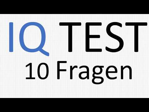 Video: Wie teste ich wirklich meinen IQ?