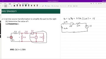 ECE3300  Chapter 5 "Source Transformations" Practice Problems