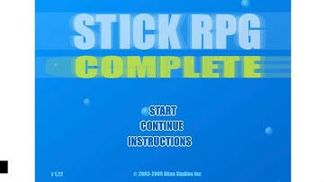 Stick RPG Gameplay (Flash Game)