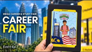Attending A Mega Career Study Fair In Kl Computer Science Student In Malaysia Event Ep. 1