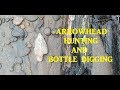 Indian Arrowhead Hunting & Bottle Digging - Archaeology - History Channel