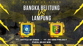 LAGA PROVINSI  |  LAMPUNG VS BANGKA BELITUNG